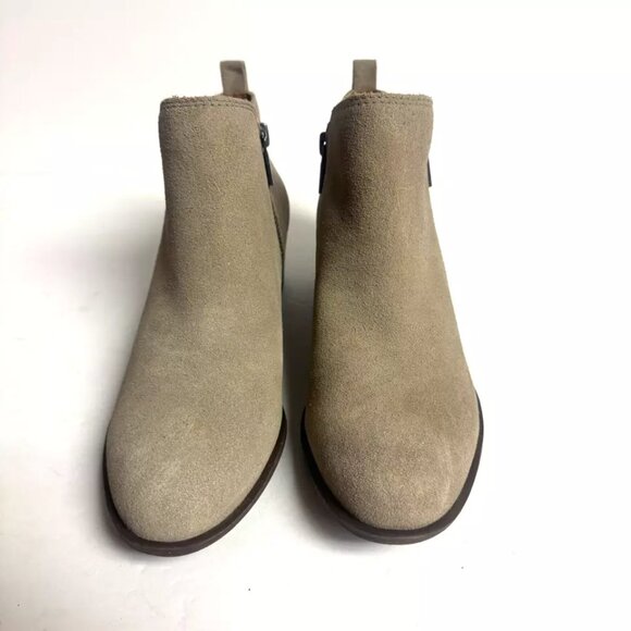 Lucky Brand Womens Basel Boot Stonerock Suede Size 7.5 M - Picture 3 of 6